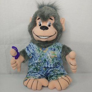 Maui Monkey Hawaii Toy Stuffed Plush Surfer Hang Loose Aloha Tropical Kids 14"